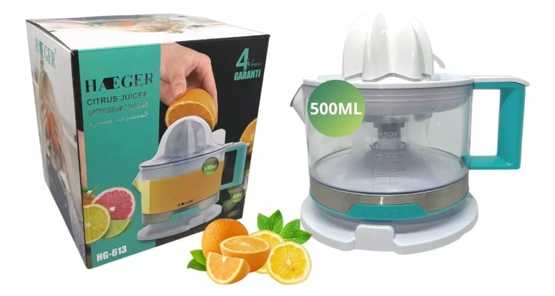 EXPRIMIDOR DE FRUTAS EXTRACTOR DE JUGO HG-613W - 2