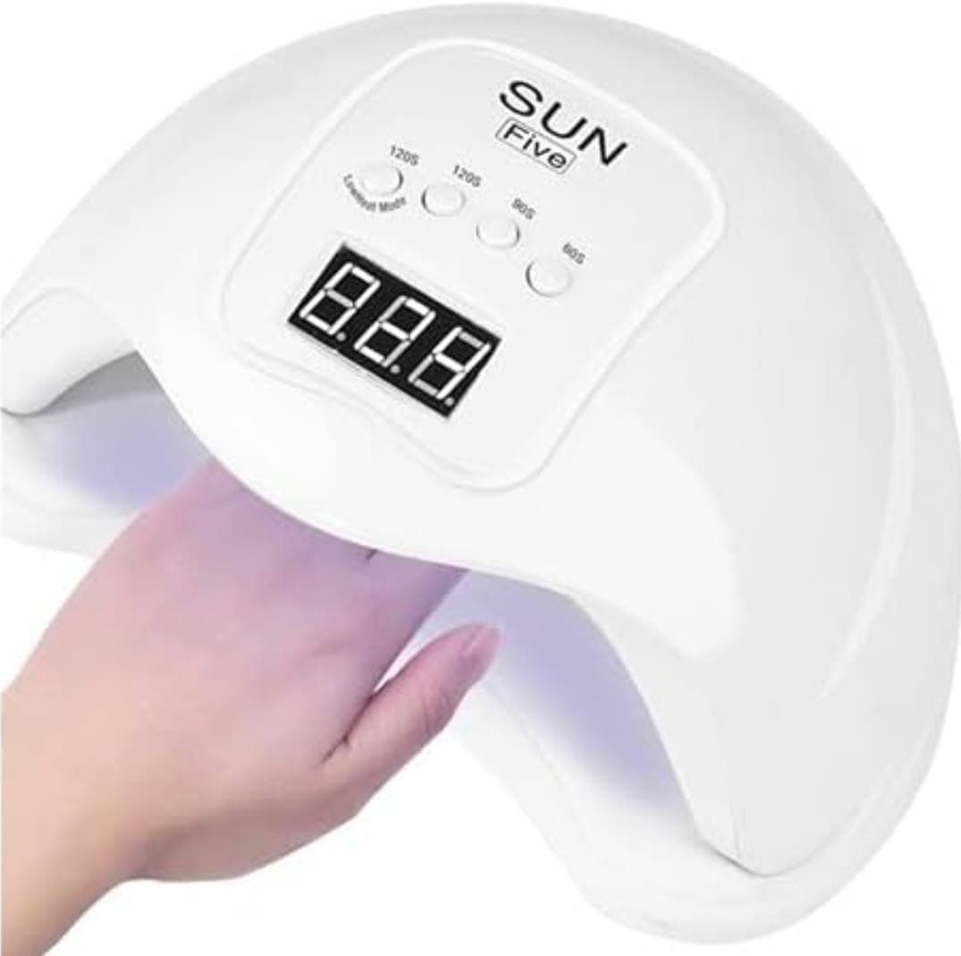 LAMPARA MANICURE NEWVANA LED UV 54W SECADO DE UÑAS - 1