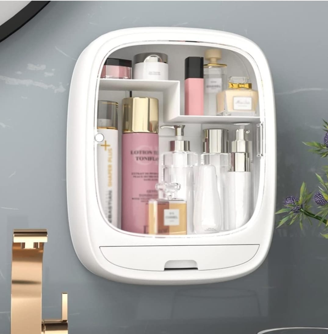COSMETIQUERO CAJA ORGANIZADOR DE COSMETICOS ROSADA - 2