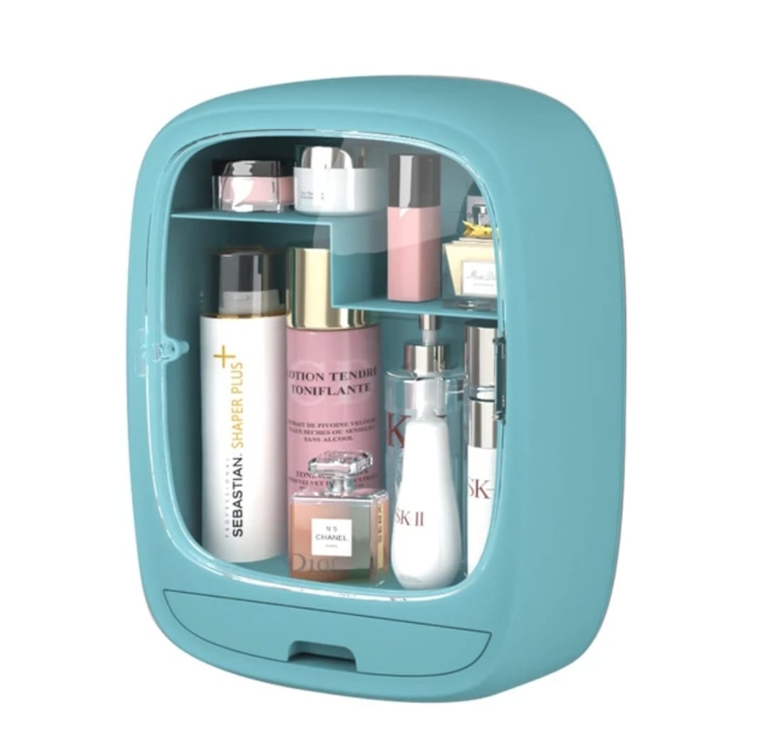 COSMETIQUERO CAJA ORGANIZADOR DE COSMETICOS ROSADA - 4