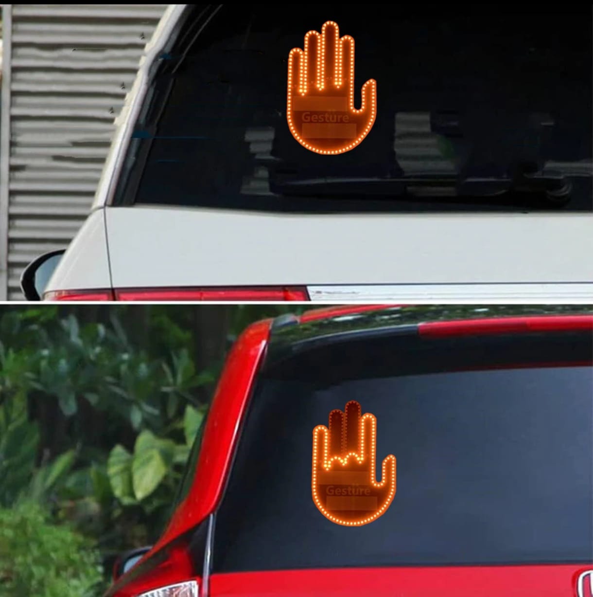 LUCES PARA AUTO NEWVANA MANO SEÑALIZACION - 2