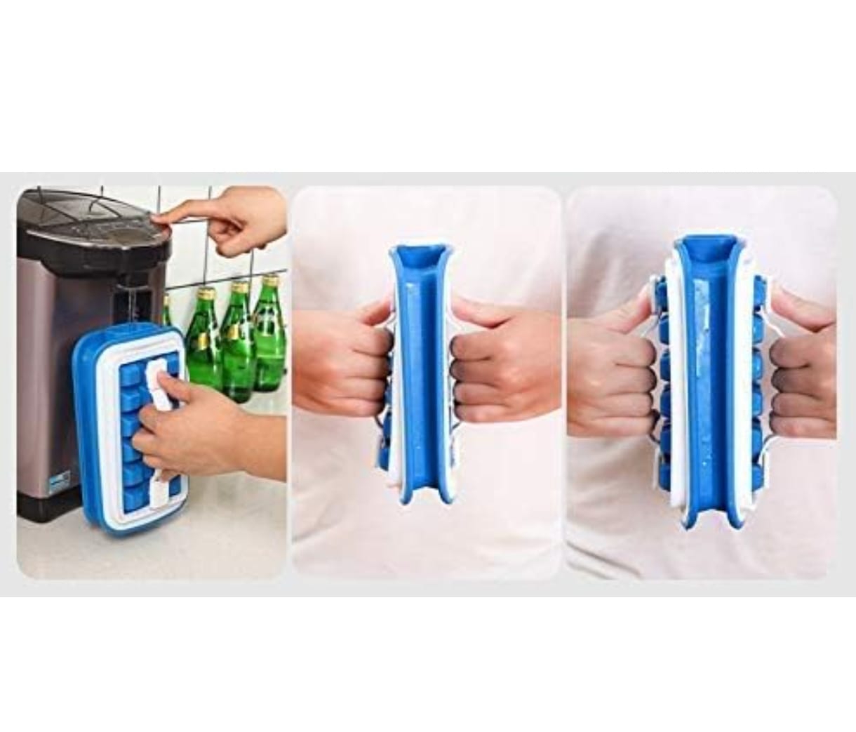 HIELERA RECTANGULAR CUBETERA PARA HIELO - 2