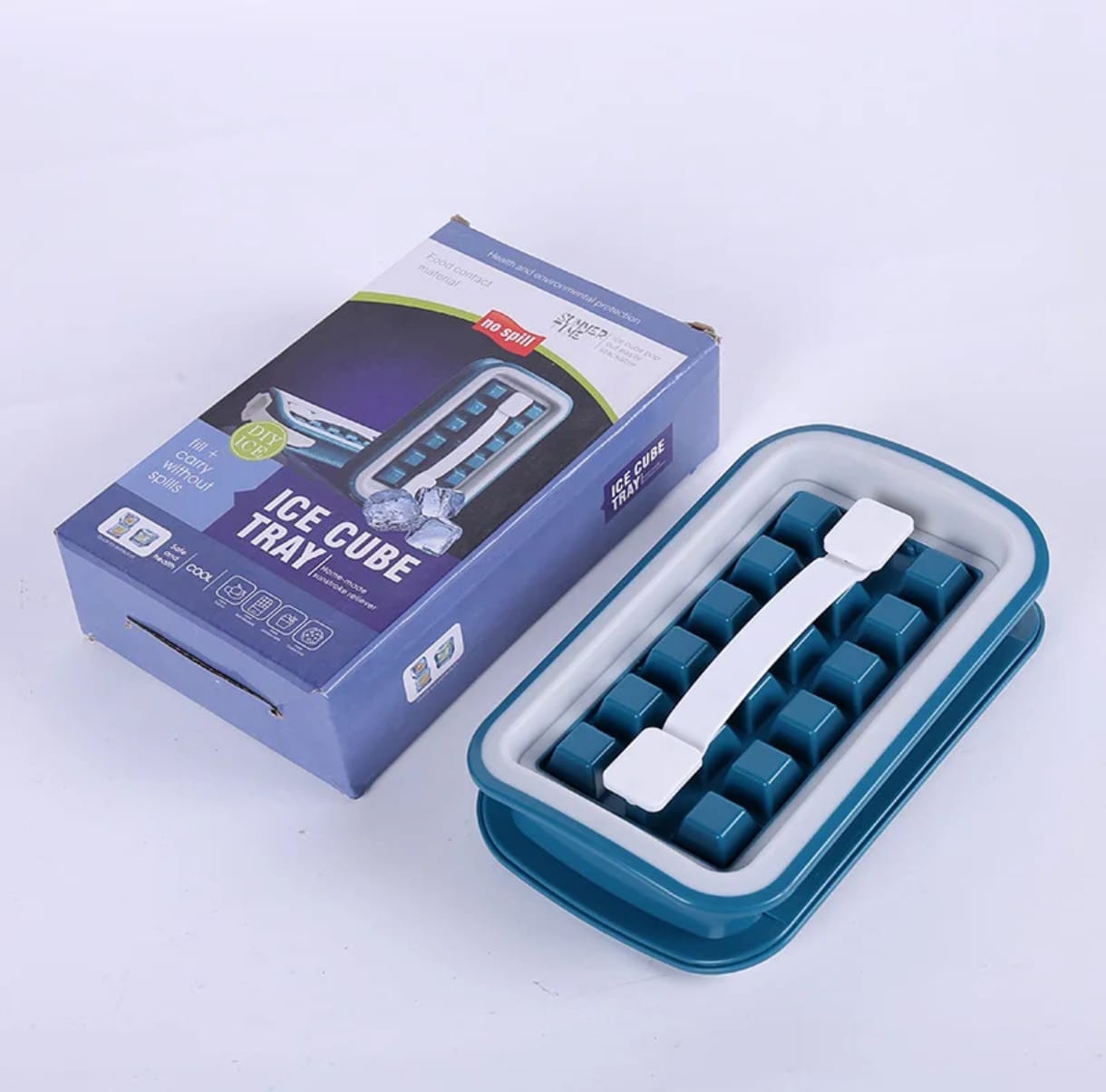 HIELERA RECTANGULAR CUBETERA PARA HIELO - 4