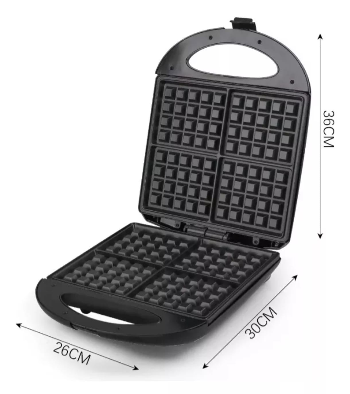 WAFFLERA ELECTRICA RAF 1400W - 3