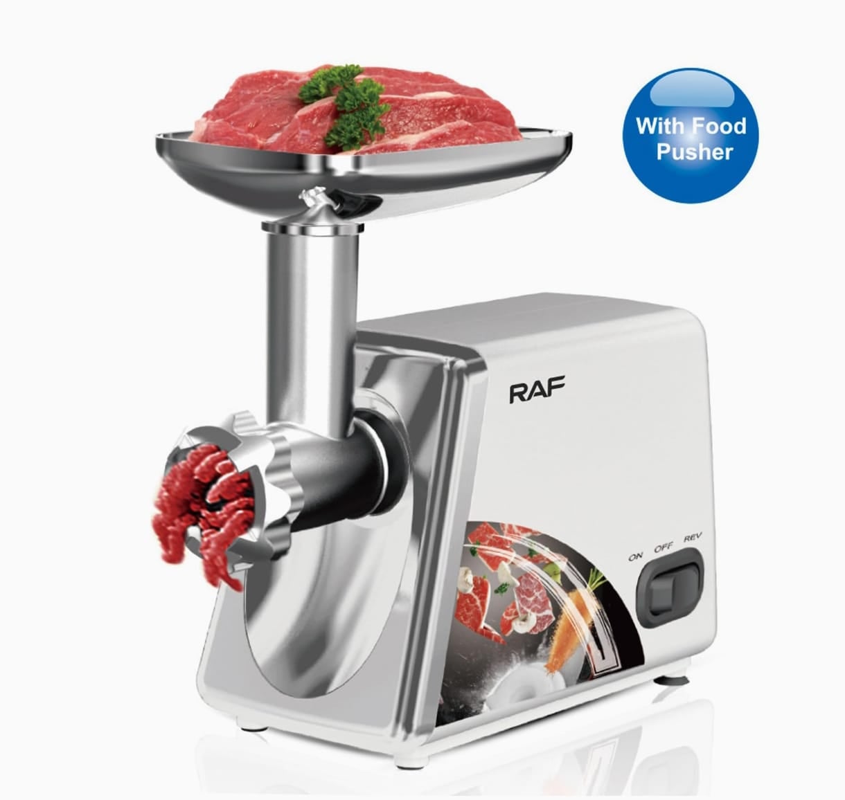 PICADORA DE CARNE NEWVANA ELECTRICA RAF R3368 - 3