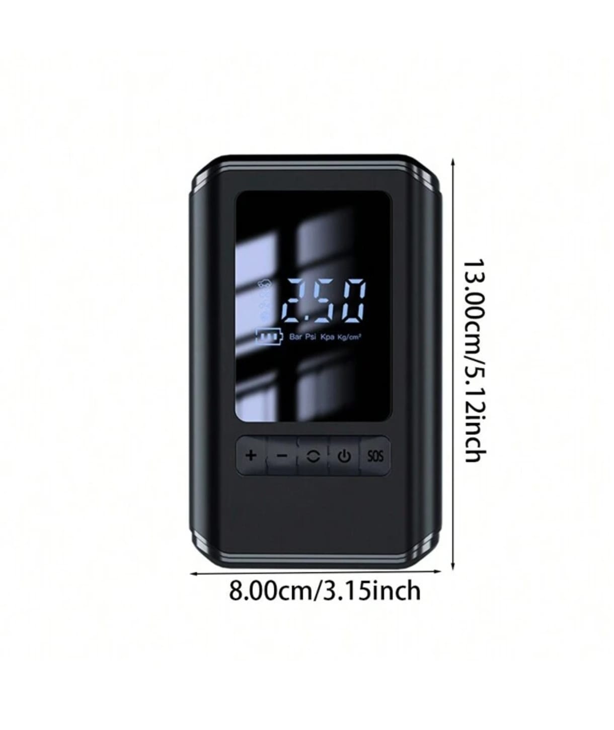 BOMBIN DE AIRE ELECTRICO PORTATIL RECARGABLE USB - 3