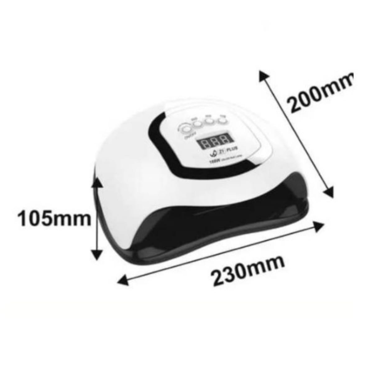 LAMPARA MANICURE NEWVANA LED UV MANICURE 168W - 3