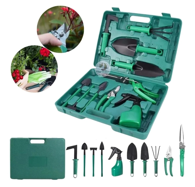 KIT DE HERRAMIENTA DE JARDINERIA 10 PIEZAS - 3