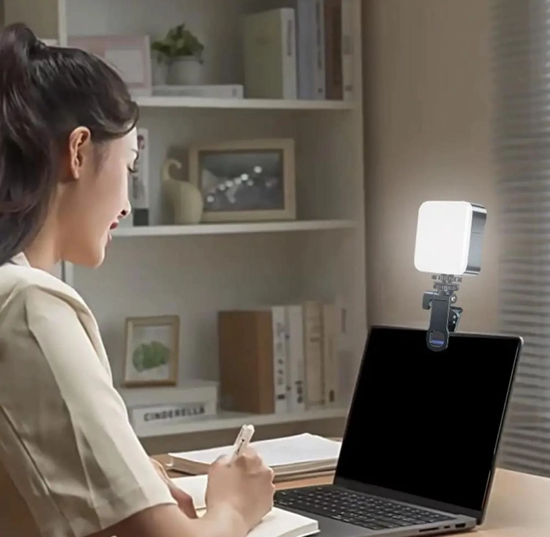 LUZ LED PARA SELFIE COMPUTADOR CELULAR Y TABLET - 4