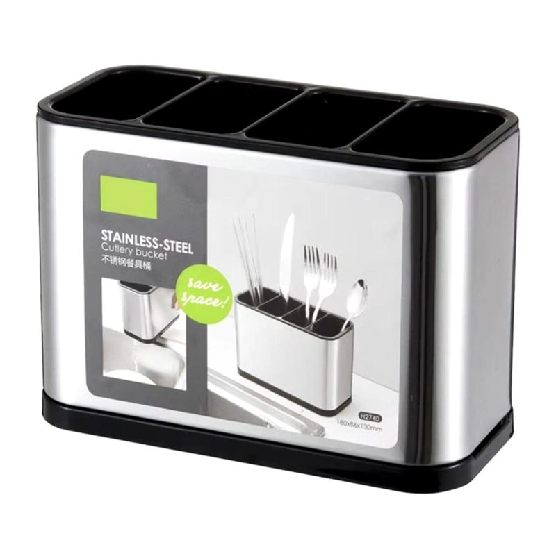ORGANIZADOR Y ESCURRIDOR PARA CUBIERTOS - 1