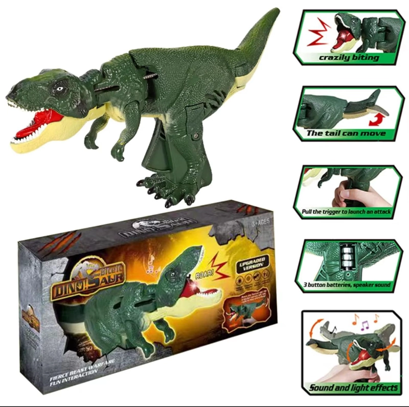 DINOSAURIO JUGUETE CON MOVIMIENTOS CABEZA - 2