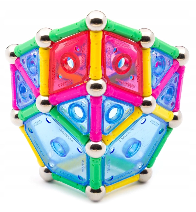 JUEGO DE BLOQUES MAGNE TICOS 110 PIEZAS - 4