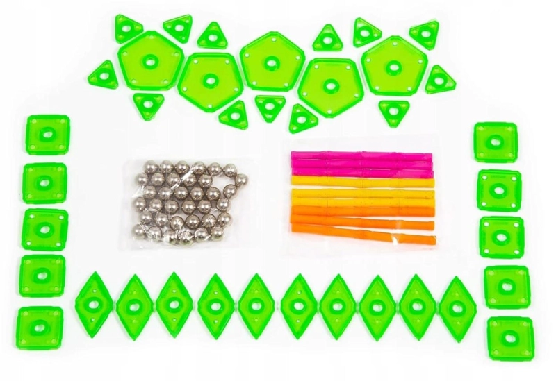 JUEGO DE BLOQUES MAGNE TICOS 110 PIEZAS - 5
