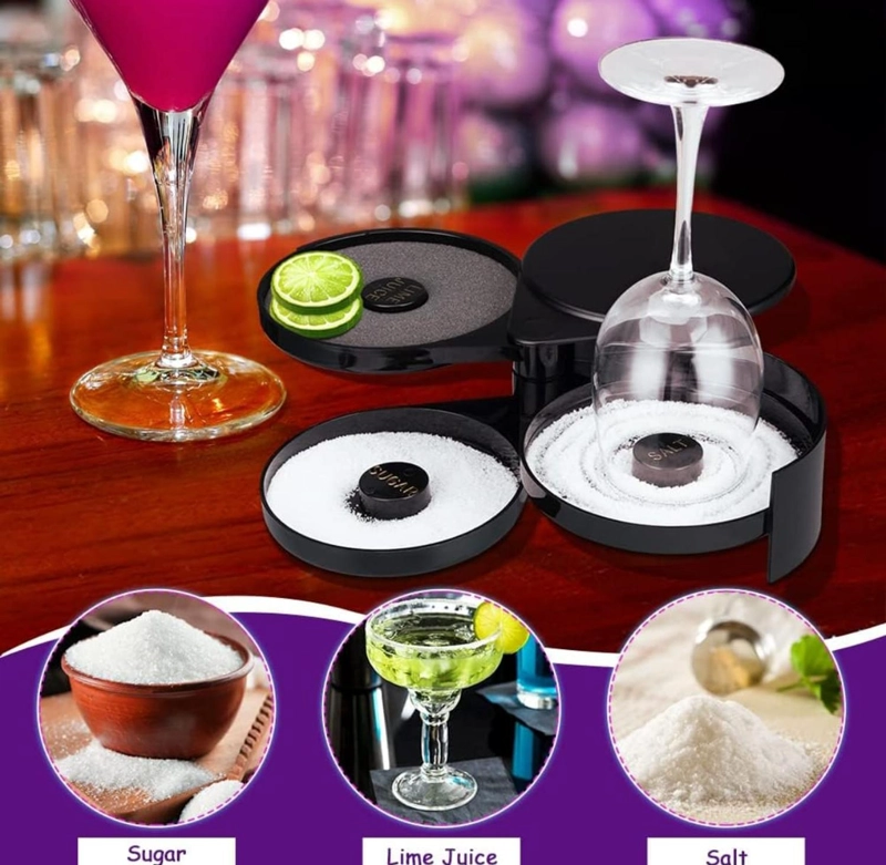 ESCARCHADOR DE VASOS PARA PREPARAR MICHELADAS 3 BANDEJAS - 5