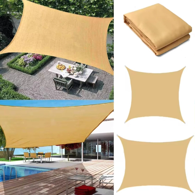TOLDO VELA CUADRADO 5 X 5 MALLA PARA SOMBRA - 1