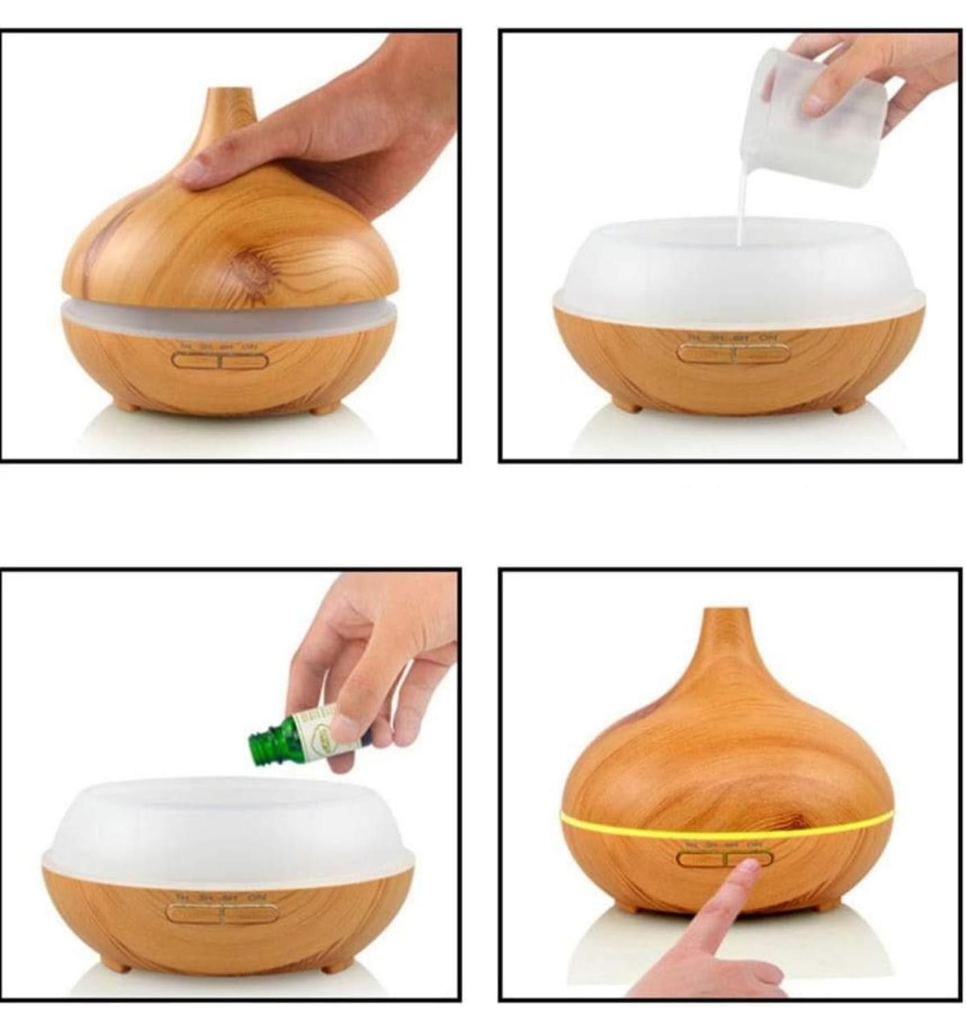 HUMIFICADOR DIFUSOR DE ACEITE CON CONTROL REMOTO - 3