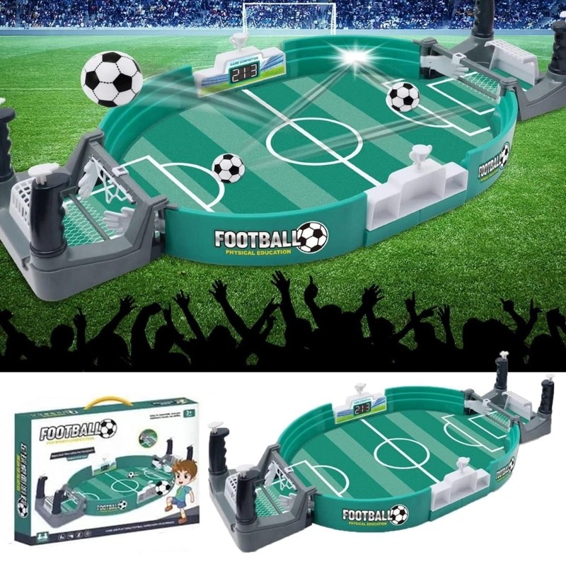 FUTBOL MESA MINI FUTBOL 11X56 CM PORTÁTIL CANCHA JUEGO - 4