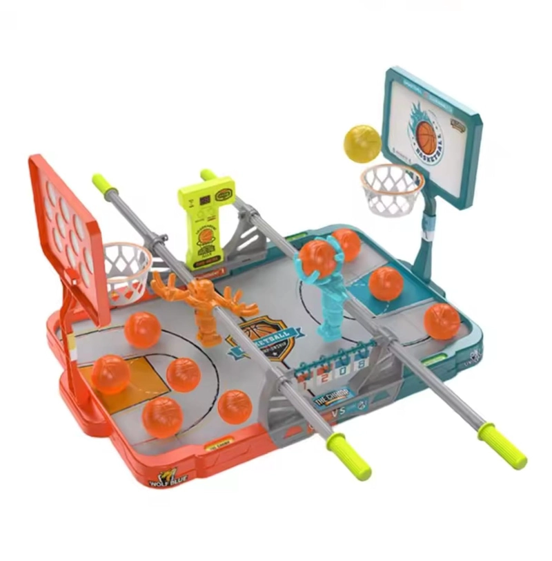BASQUETBOL MESA 26X44 CM PORTÁTIL MINI CANCHA JUEGO - 4