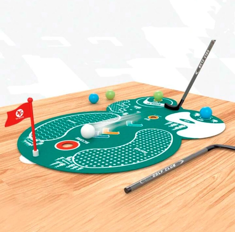 MINI JUEGO DE GOLF PARA NIÑOS LONA DE GOLF - 1