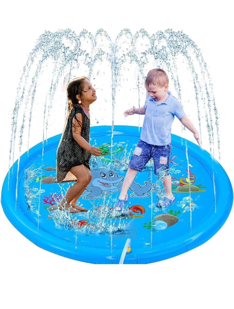 ALFOMBRA LANZA AGUA PISCINA NIÑOS 170CM - 1
