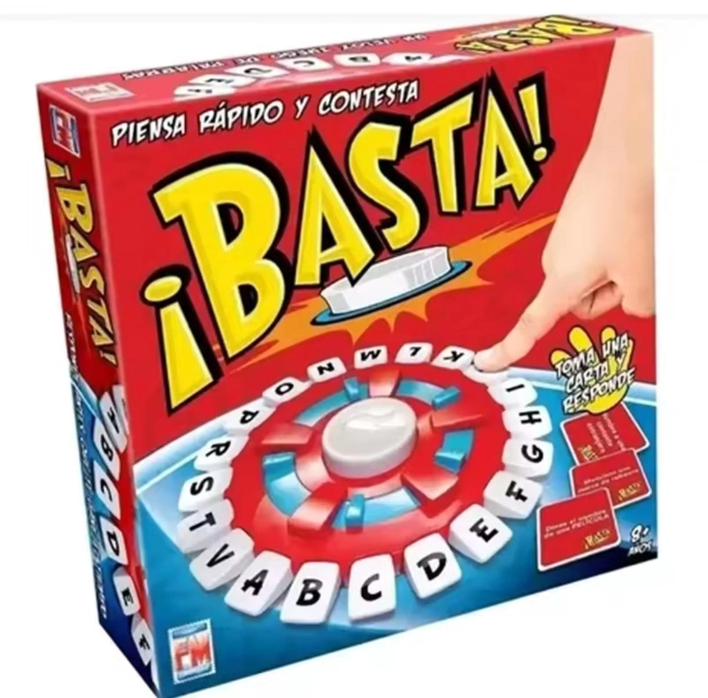 JUEGO DE MESA BASTA PIENSA RÁPIDO EN ESPAÑOL - 5