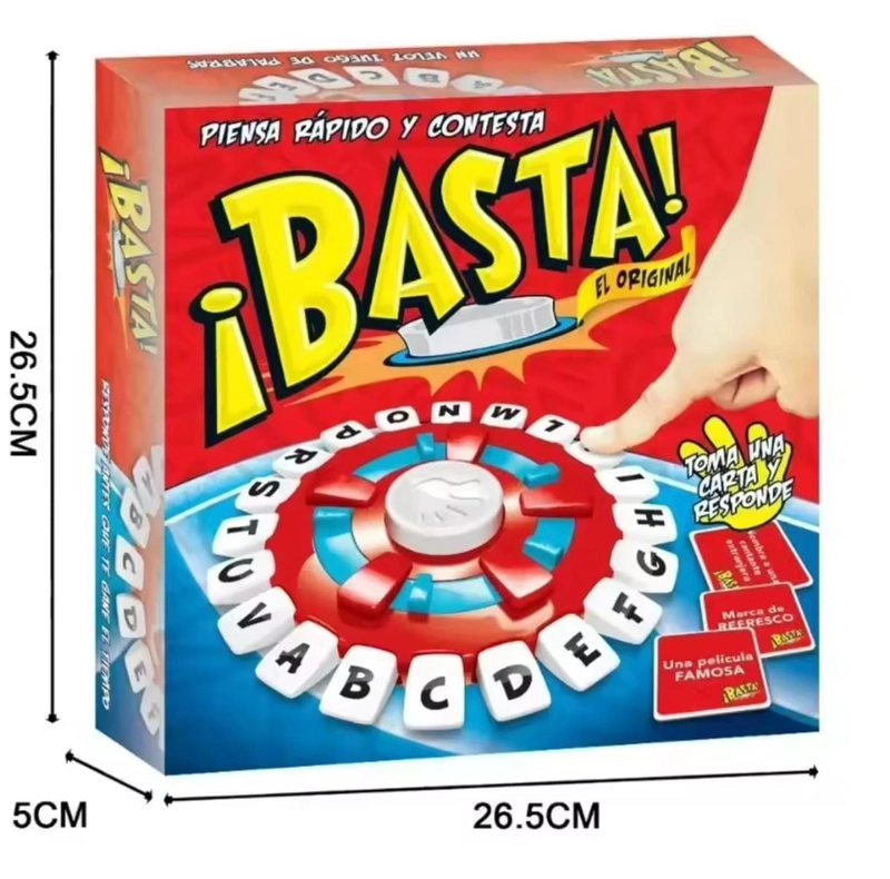 JUEGO DE MESA BASTA PIENSA RÁPIDO EN ESPAÑOL - 6