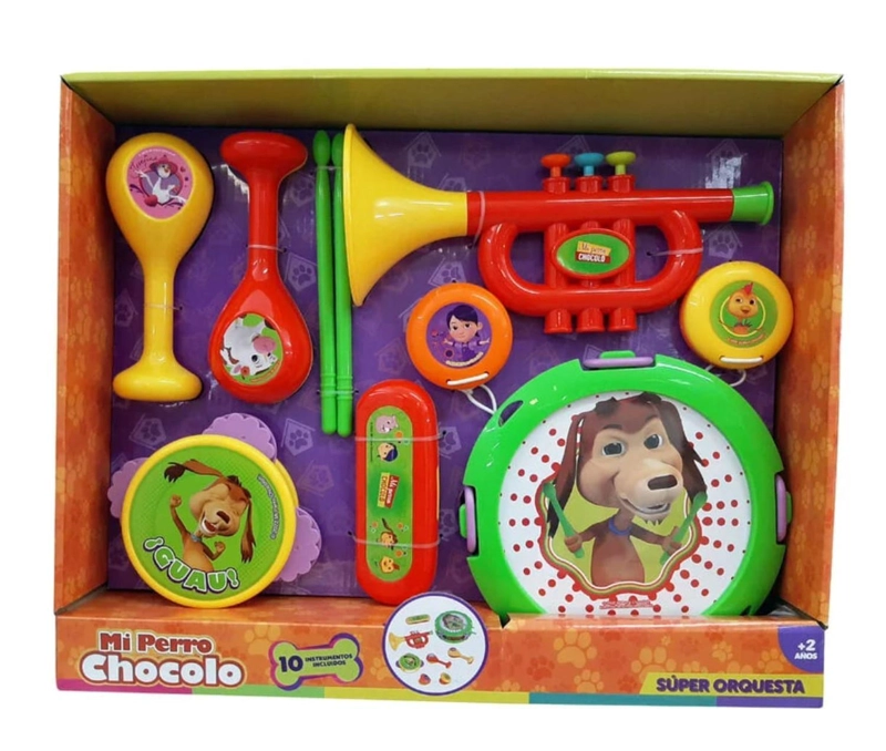 SET BANDA MUSICAL MI PERRO CHÓCOLO - 1