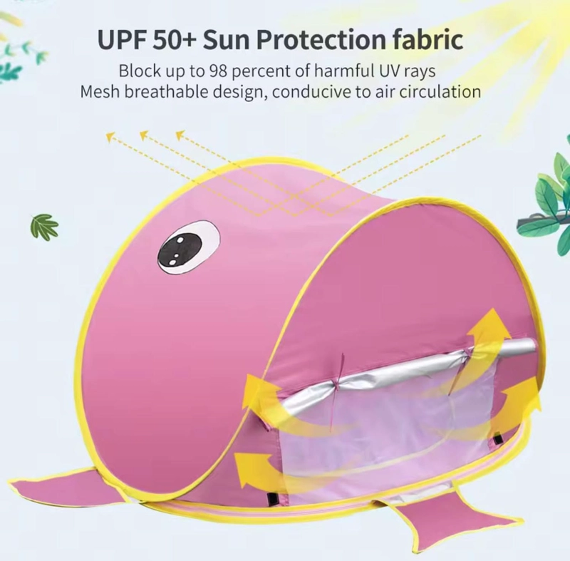 CARPA CON PISCINA DE EXTERIOR PARA BEBES AZUL - 8