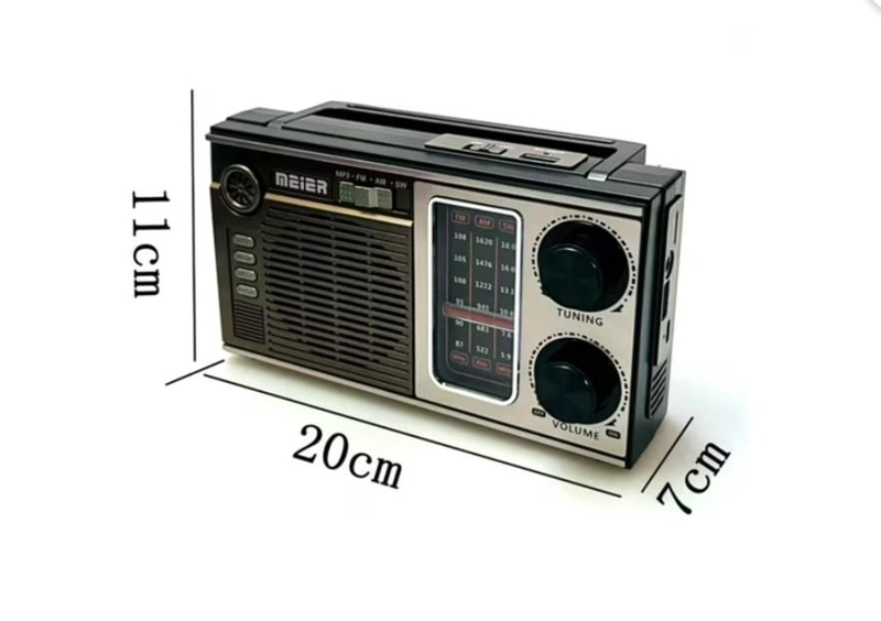 RADIO VINTAGE SOLAR RECARGABLE BLUETOOTH - 3