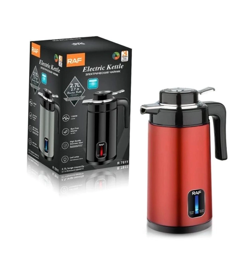 TERMO CALENTADOR DE AGUA Y BEBIDAS 1 LITROS RAF - 1