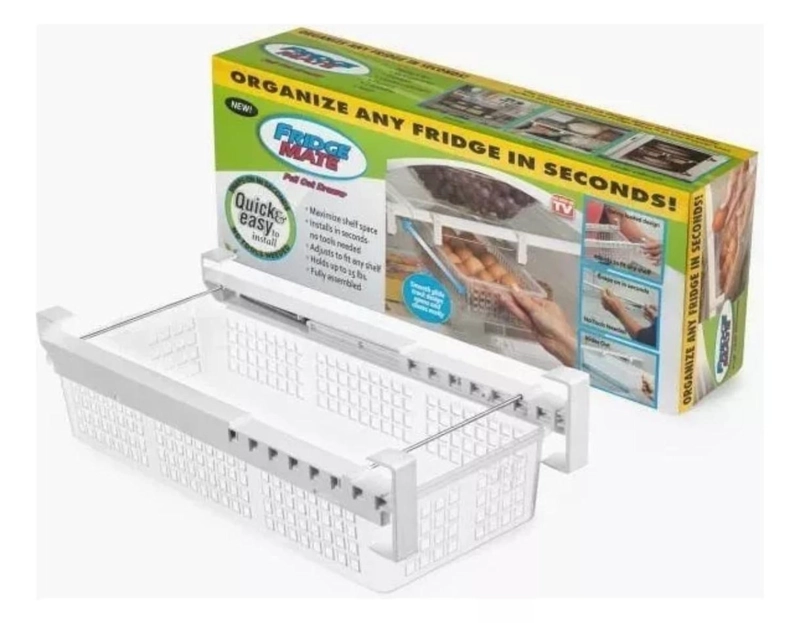 ORGANIZADOR PARA REFRIGERADOR CONTENEDOR DE ALIMENTOS - 2