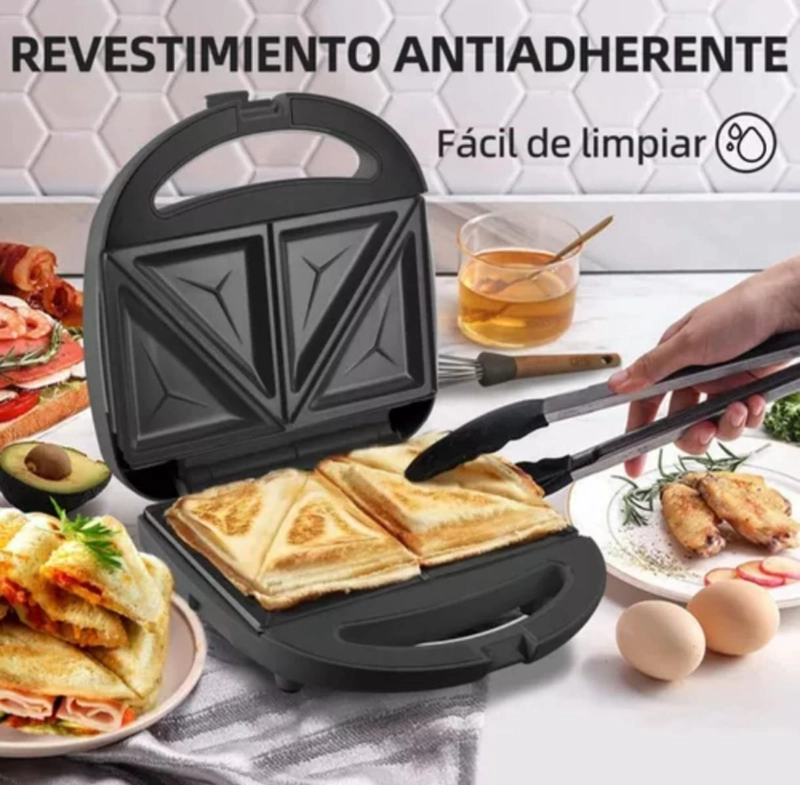 MAQUINA SANDWICHERA ANTIADHERENTE RAF - 4