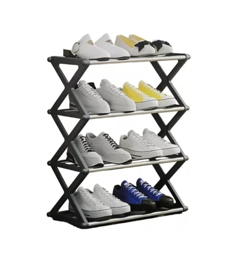 ORGANIZADOR DE ZAPATOS PLEGABLES 4 NIVELES - 1