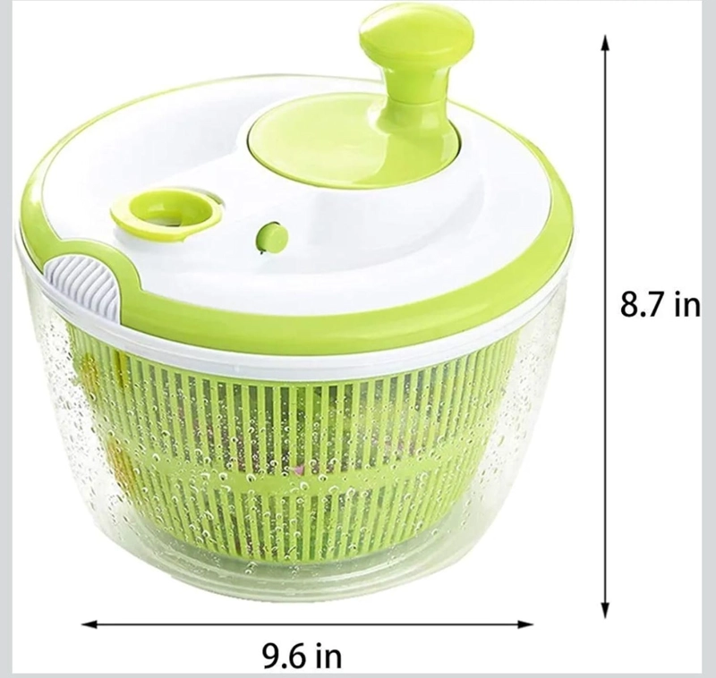 SECADOR CENTRIFUGO MANUAL DE FRUTA Y VERDURAS GIRATORIO - 5