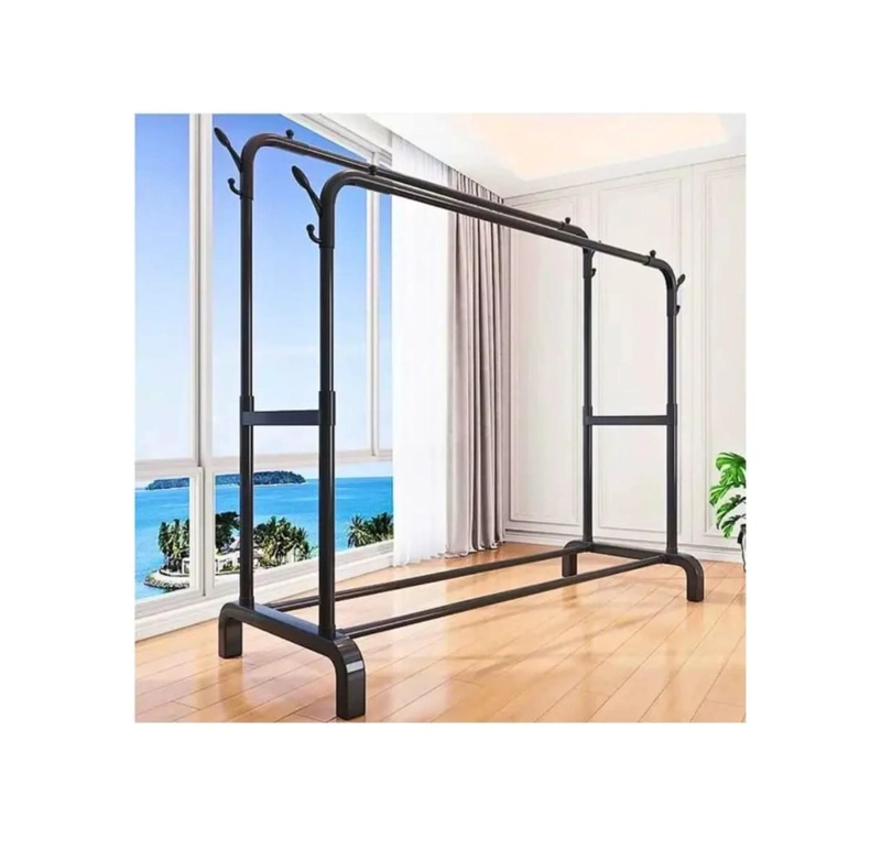 PERCHERO ORGANIZADOR MULTIFUNCIONAL METALICO DOBLE - 3
