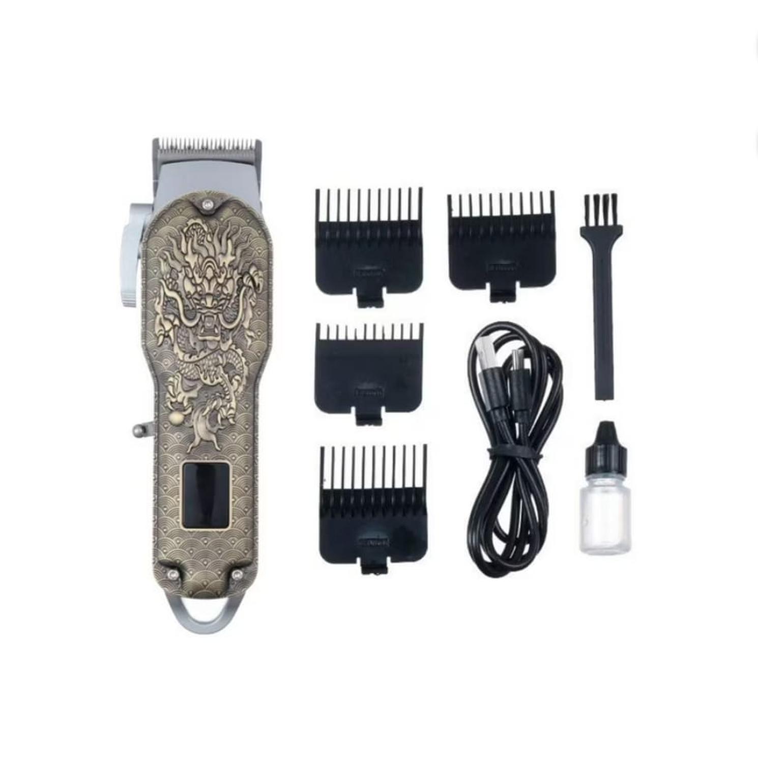 MAQUINA CORTADORA DE CABELLO RECARGABLE USB - 1