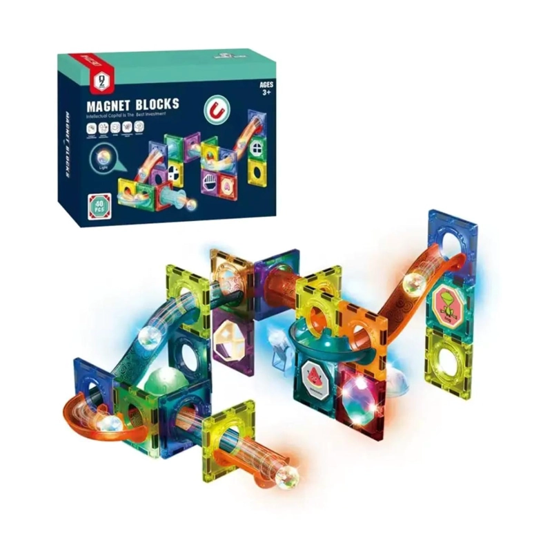 BLOQUES MAGNETICOS DE 40 PIEZAS - 1