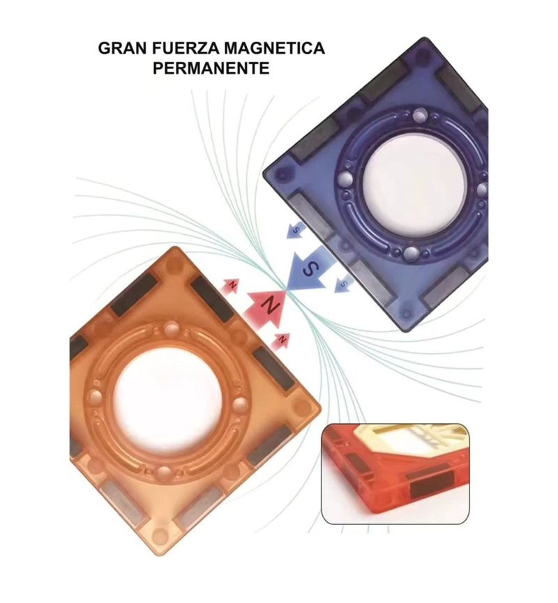 BLOQUES MAGNETICOS DE 40 PIEZAS - 3