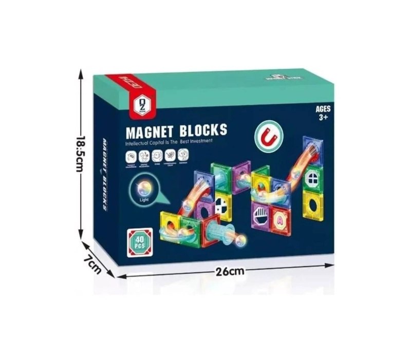 BLOQUES MAGNETICOS DE 40 PIEZAS - 5