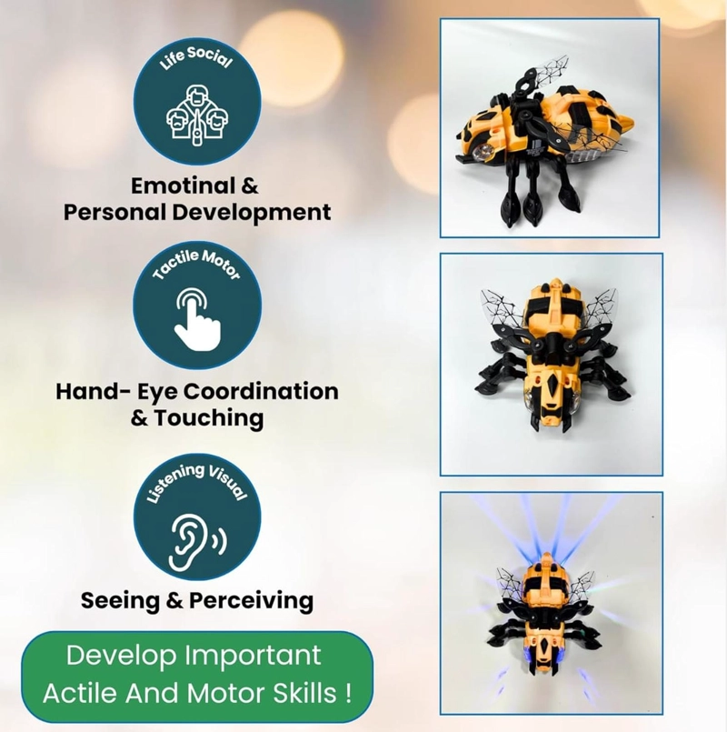 JUGUETE DISEÑO DE ABEJA CON MOVIMIENTOS - 4