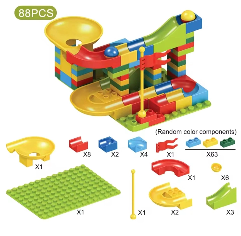 JUEGO DE BLOQUES DE CONSTRUCCION 88 PIEZAS - 2