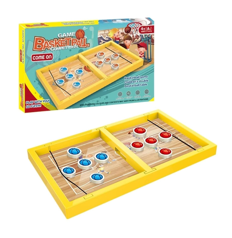JUEGO DE HOCKEY DE MESA TABLERO DE MADERA - 1