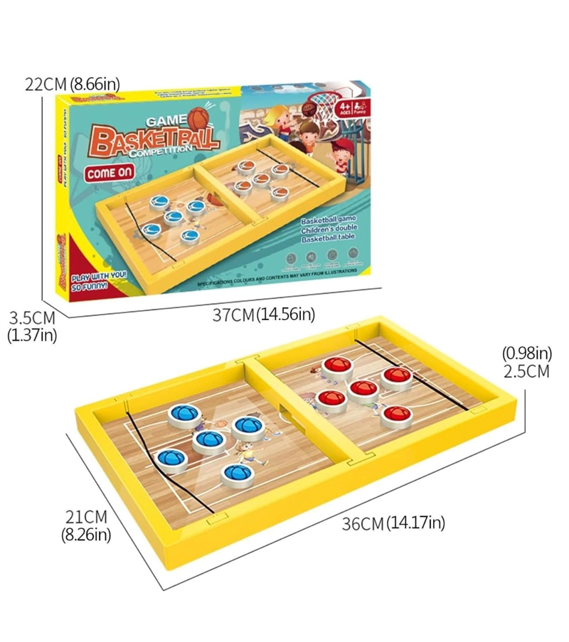 JUEGO DE HOCKEY DE MESA TABLERO DE MADERA - 2