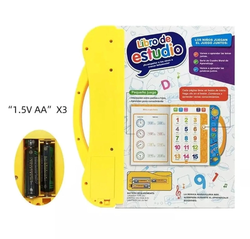 LIBRO DE APRENDIZAJE INTERACTIVO MUSICAL ESPAÑOL E INGLES - 4