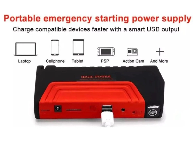PARTIDOR DE BATERIA INTELIGENTE PARA AUTO Y MOTO 12V - 5