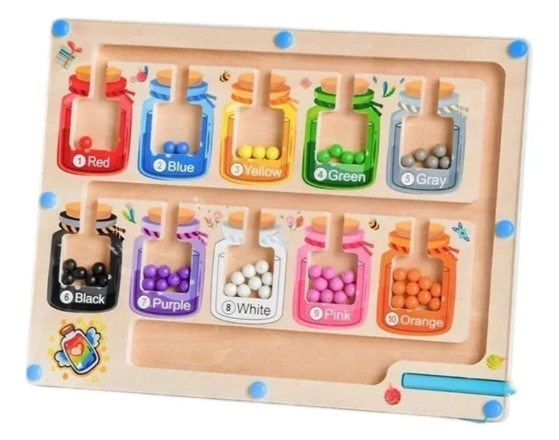 JUEGO MAGNETICO PARA CONTAR Y SABER LOS COLORES - 1