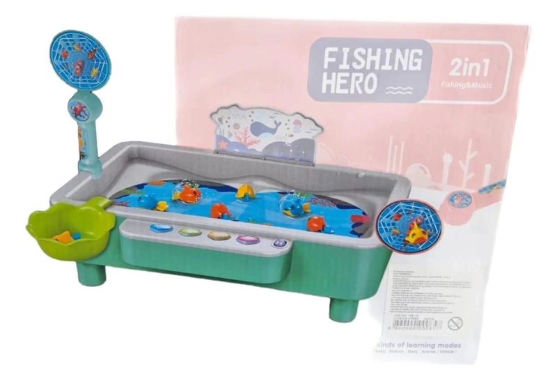 JUEGOS DE PESCA DIDACTICO CON SONIDO 2 EN 1 - 2