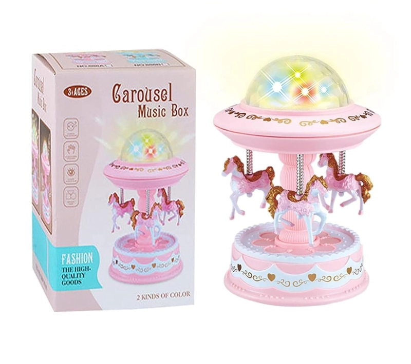 CARRUSEL MUSICAL CON ESPANTE CUCOS - 1