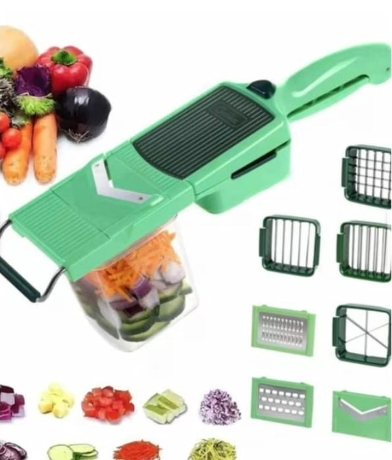 RALLADOR PICADOR DE VERDURAS 8 EN 1