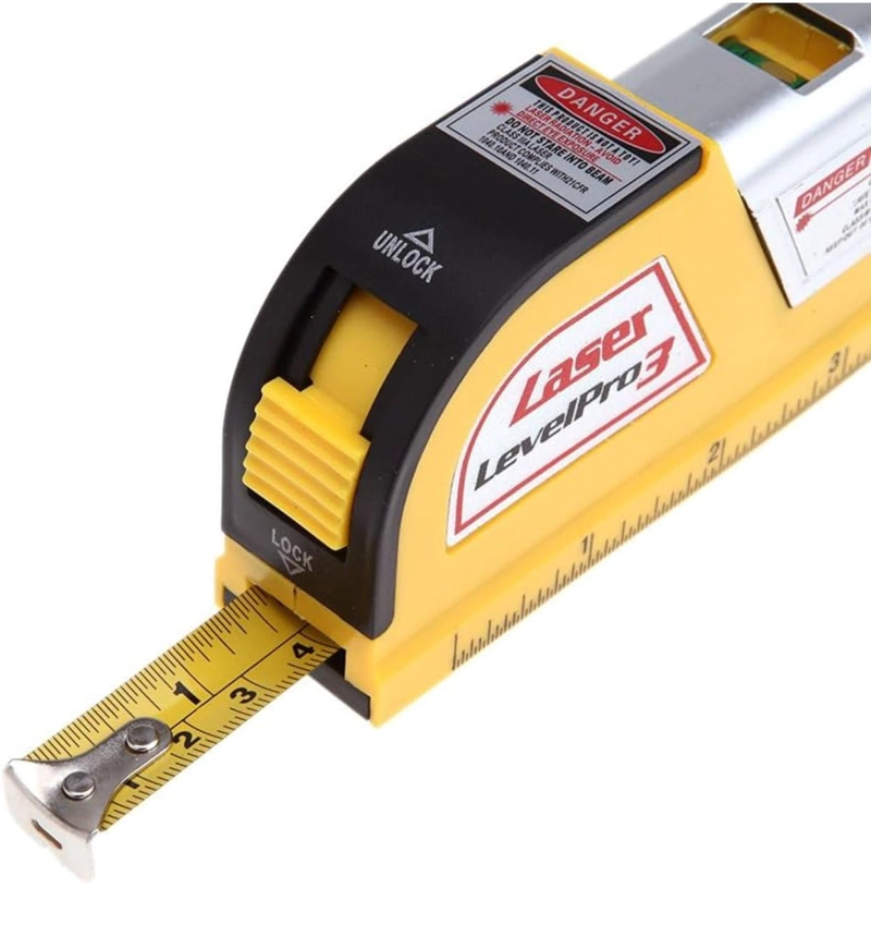 NIVELADOR LASER CON HUINCHA DE MEDIR - 1